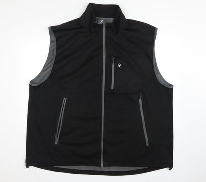 Little Donkey Andy Men’s Black 4XL Softshell Bodywarmer Gilet