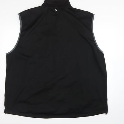 Little Donkey Andy Men’s Black 4XL Softshell Bodywarmer Gilet