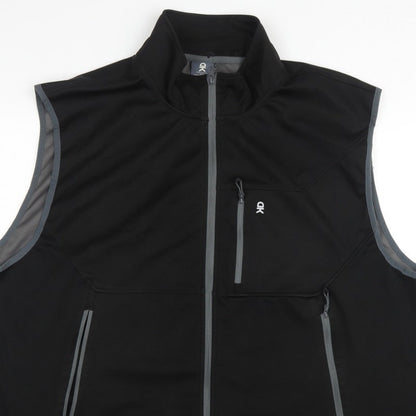 Little Donkey Andy Men’s Black 4XL Softshell Bodywarmer Gilet