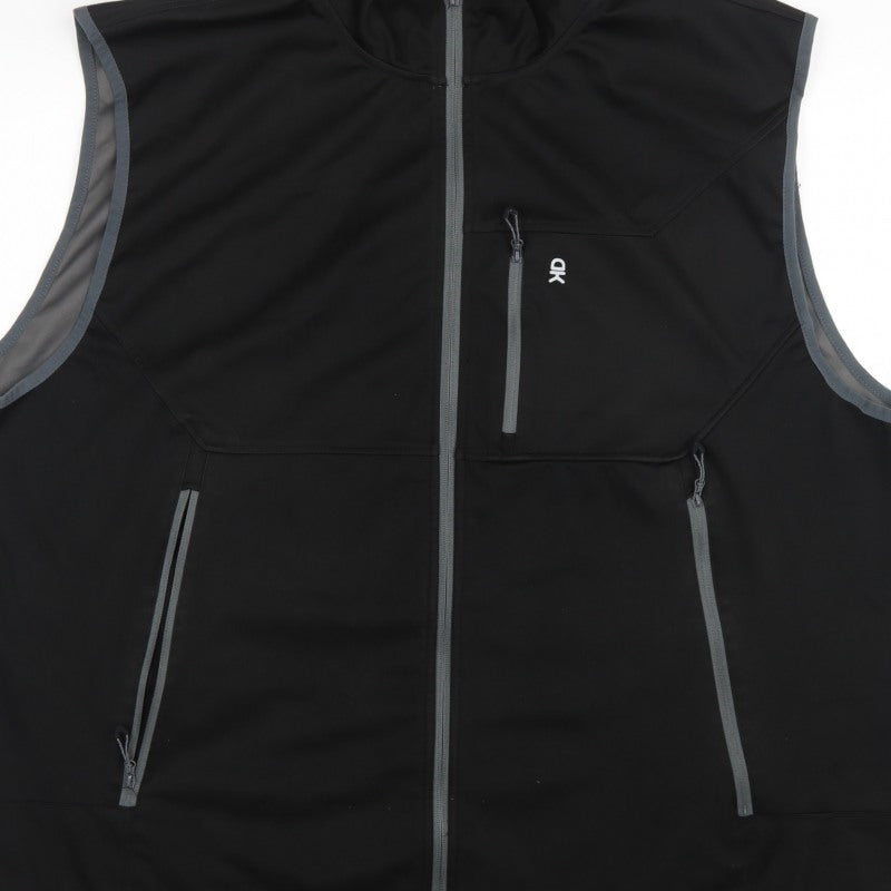 Little Donkey Andy Men’s Black 4XL Softshell Bodywarmer Gilet