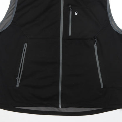 Little Donkey Andy Men’s Black 4XL Softshell Bodywarmer Gilet