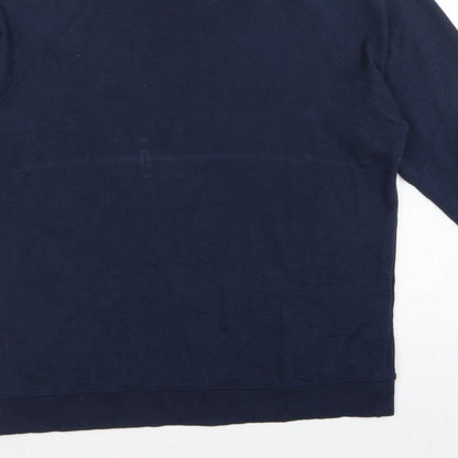 Marks and Spencer Women’s Navy Small Pullover Crew Neck Sweatshirt