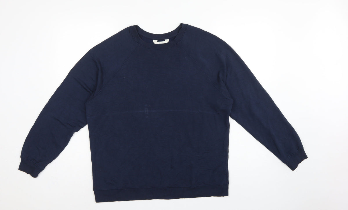 Marks and Spencer Women’s Navy Small Pullover Crew Neck Sweatshirt
