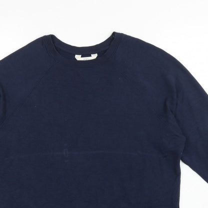 Marks and Spencer Women’s Navy Small Pullover Crew Neck Sweatshirt