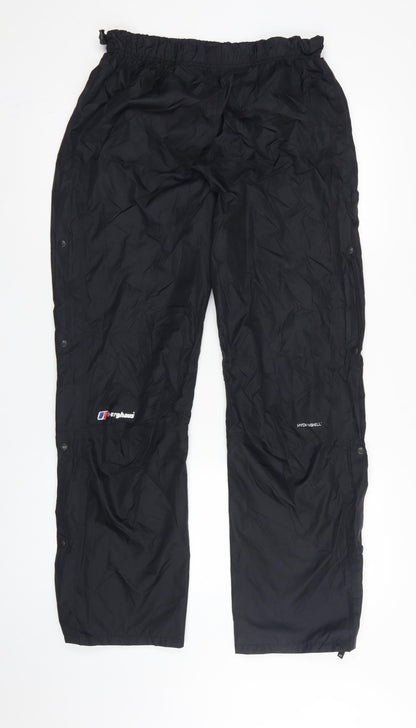 Berghaus Men’s Black M Rain Trousers 31in Leg Waterproof Hydroshell