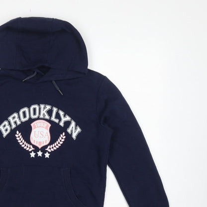 Tokyo Laundry Boys Blue 12-13 Years Pullover Hoodie Brooklyn USA