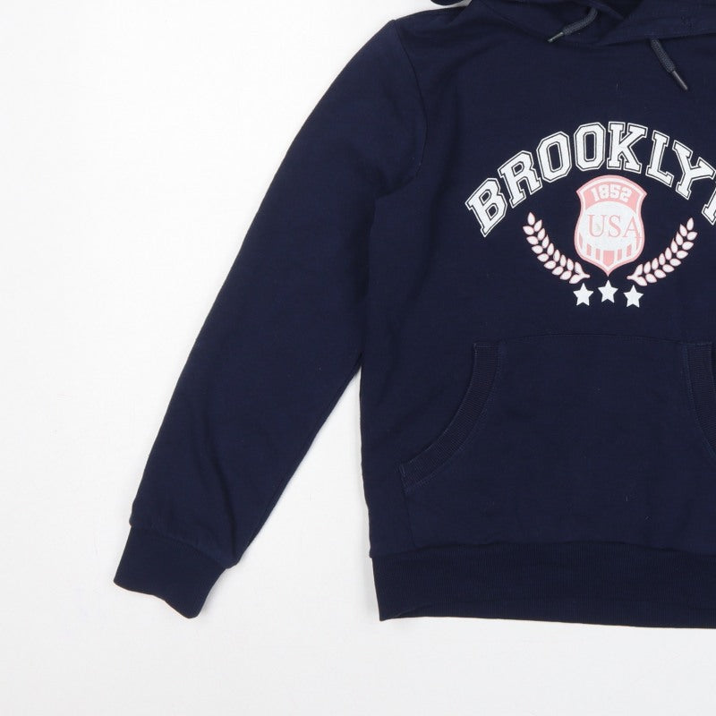 Tokyo Laundry Boys Blue 12-13 Years Pullover Hoodie Brooklyn USA