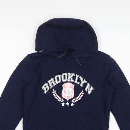 Tokyo Laundry Boys Blue 12-13 Years Pullover Hoodie Brooklyn USA