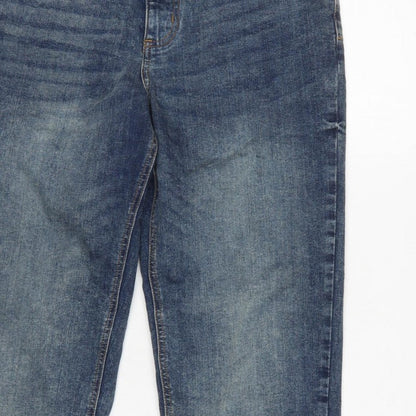 Tu Men’s Blue 34 Straight Fit Stretch Denim Jeans 5 Pocket