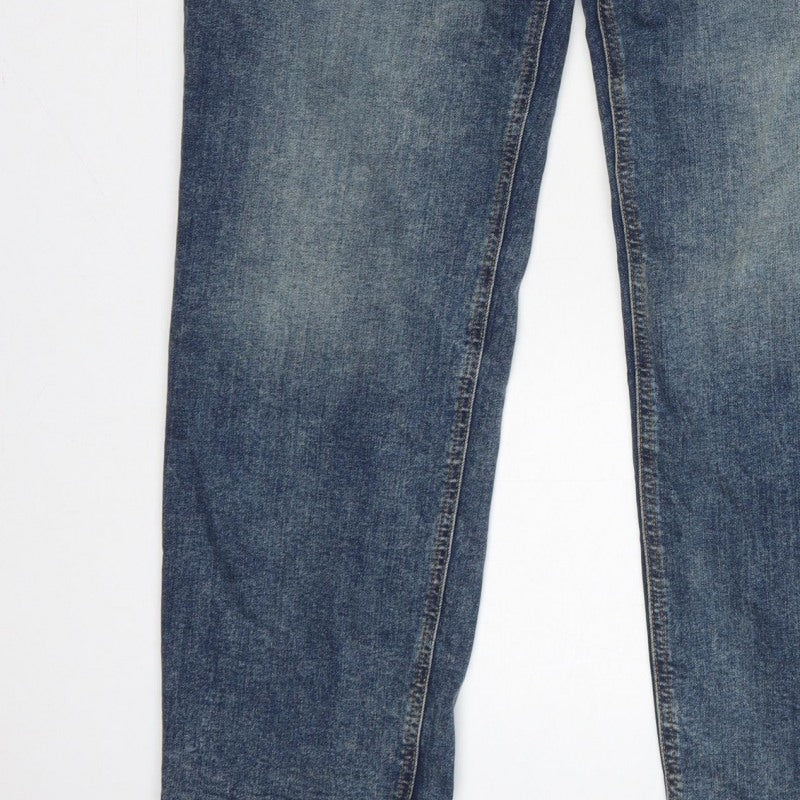 Tu Men’s Blue 34 Straight Fit Stretch Denim Jeans 5 Pocket