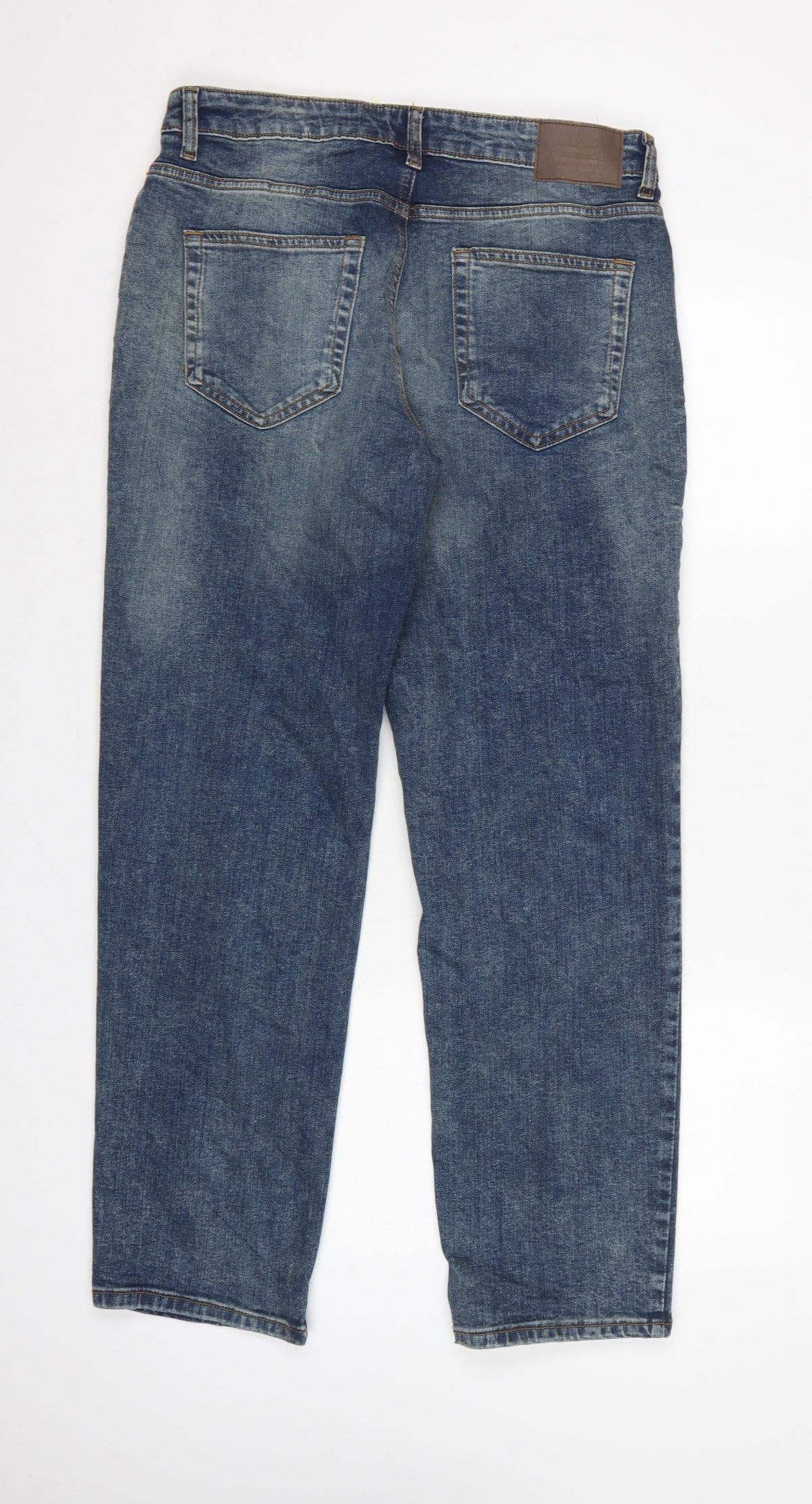 Tu Men’s Blue 34 Straight Fit Stretch Denim Jeans 5 Pocket
