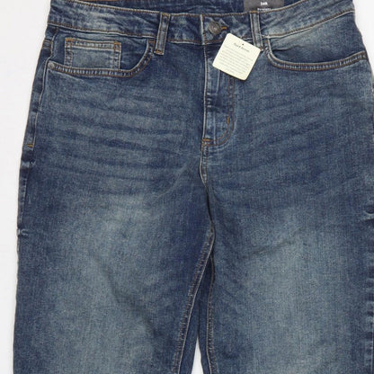 Tu Men’s Blue 34 Straight Fit Stretch Denim Jeans 5 Pocket