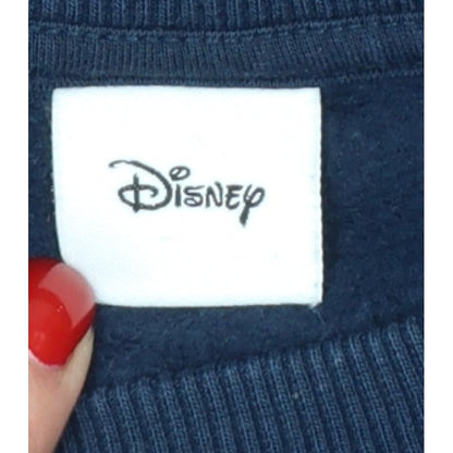 Disney Unisex Adults Navy S Pullover Christmas Mickey Friends Sweatshirt