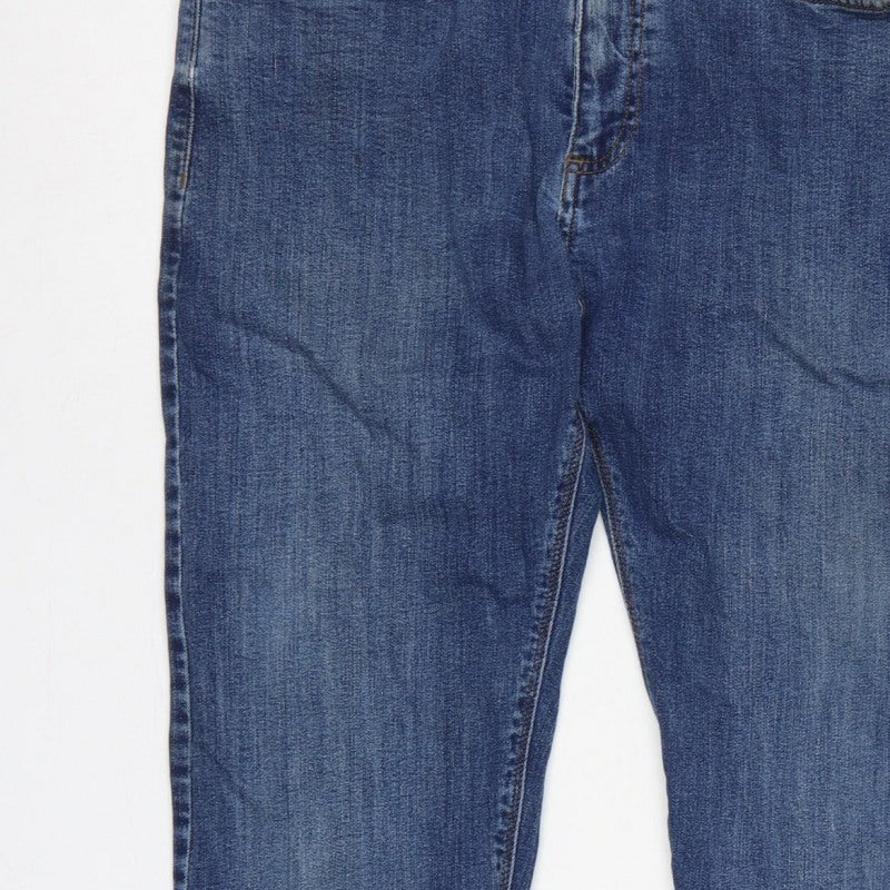 Marks and Spencer Men’s Blue 32/31 Slim Fit Tapered Jeans