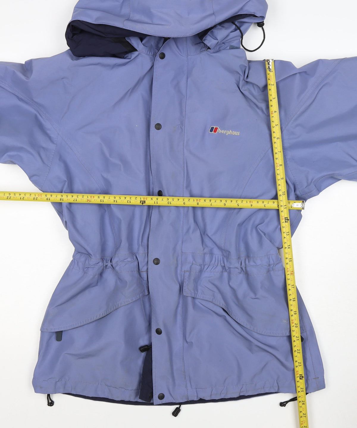 Berghaus Women's Blue UK 14 Gore-Tex Hooded Waterproof Parka Jacket