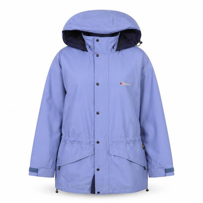 Berghaus Women's Blue UK 14 Gore-Tex Hooded Waterproof Parka Jacket