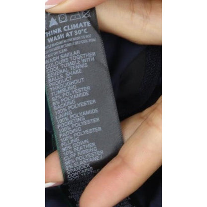 Marks & Spencer Women's Blue UK 12 Hooded Long Puffer Coat
