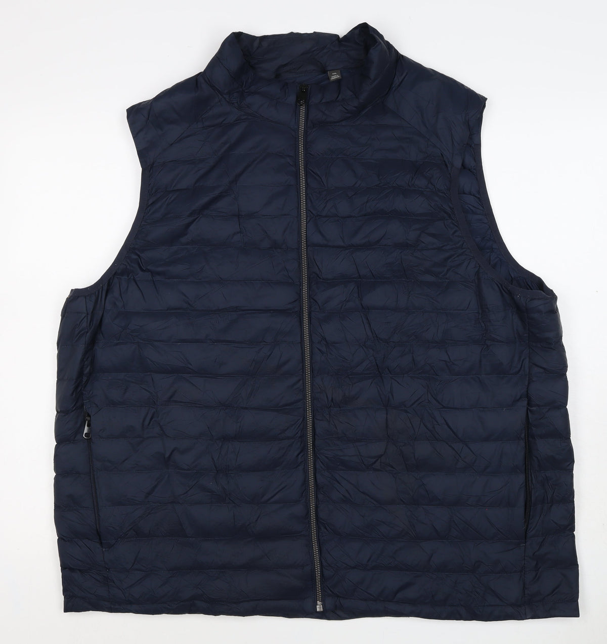 Marks & Spencer Men’s Navy 3XL Puffer Quilted Full Zip Bodywarmer