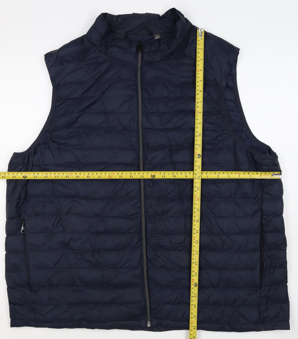 Marks & Spencer Men’s Navy 3XL Puffer Quilted Full Zip Bodywarmer