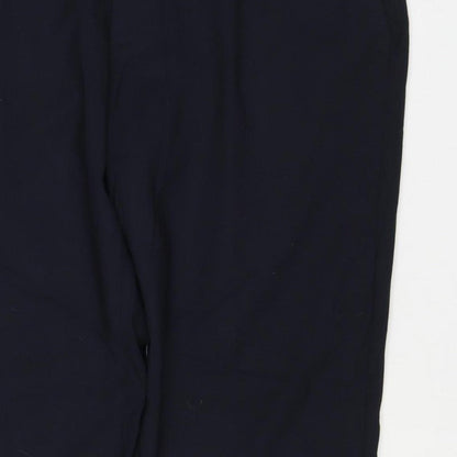 Marks & Spencer Women’s Blue 36 Regular Fit Straight Dress Trousers