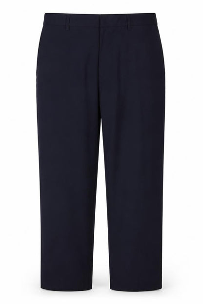 Marks & Spencer Women’s Blue 36 Regular Fit Straight Dress Trousers