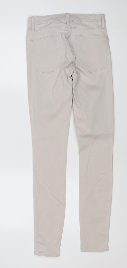 Gap Women’s Beige Low Rise Skinny Jeans Size 26 Stretch Cotton