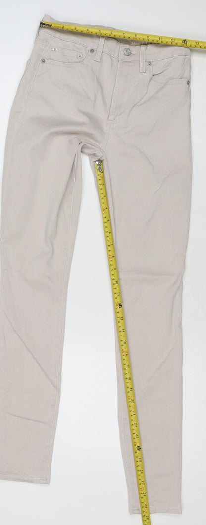 Gap Women’s Beige Low Rise Skinny Jeans Size 26 Stretch Cotton