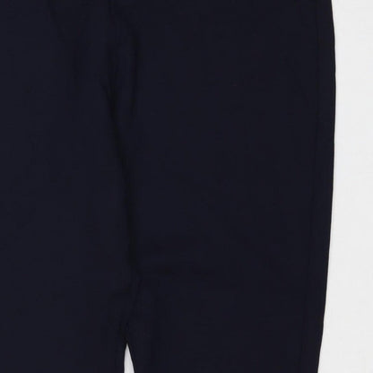 Marks & Spencer Women’s Blue Size 18 Regular Stretch Trousers 31in