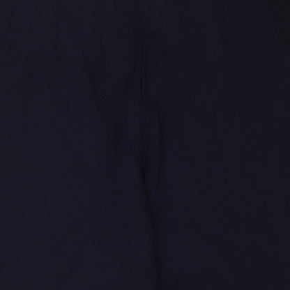 Marks & Spencer Women’s Blue Size 18 Regular Stretch Trousers 31in