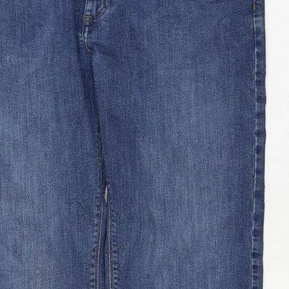 Marks and Spencer Men’s Blue 34/31 Straight Fit Stretch Jeans