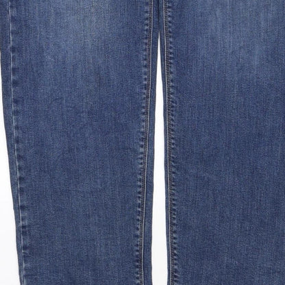Marks and Spencer Men’s Blue 34/31 Straight Fit Stretch Jeans