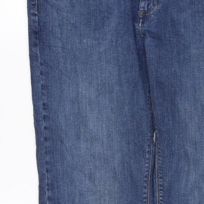 Marks and Spencer Men’s Blue 34/31 Straight Fit Stretch Jeans