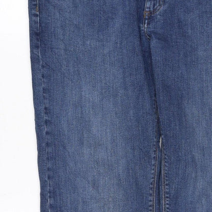 Marks and Spencer Men’s Blue 34/31 Straight Fit Stretch Jeans