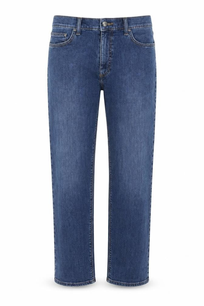 Marks and Spencer Men’s Blue 34/31 Straight Fit Stretch Jeans