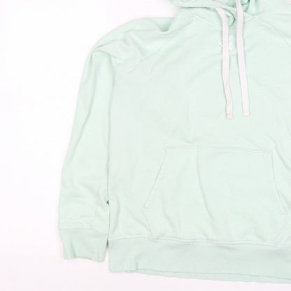 Under Armour Unisex Adults Mint Green M Pullover Hoodie Logo Pocket
