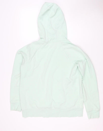 Under Armour Unisex Adults Mint Green M Pullover Hoodie Logo Pocket