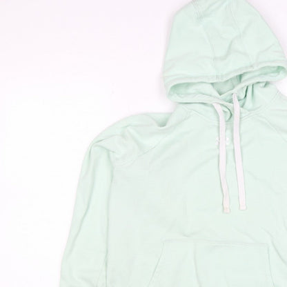 Under Armour Unisex Adults Mint Green M Pullover Hoodie Logo Pocket