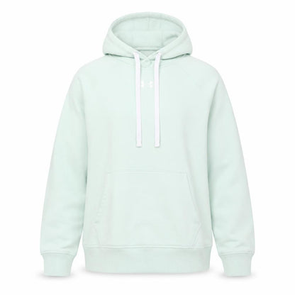 Under Armour Unisex Adults Mint Green M Pullover Hoodie Logo Pocket