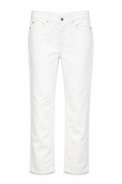 Marks & Spencer Women White UK 12 Tall Sienna Supersoft Straight Jeans