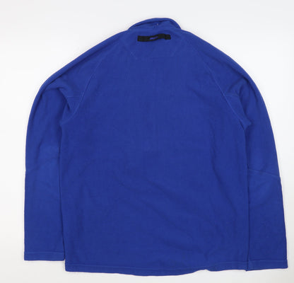 Musto Men’s Blue M Half Zip Fleece Sweatshirt Sailing Outdoor