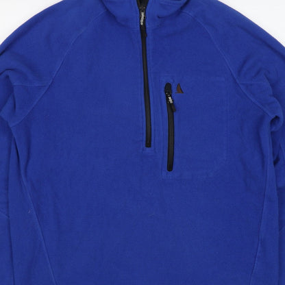Musto Men’s Blue M Half Zip Fleece Sweatshirt Sailing Outdoor