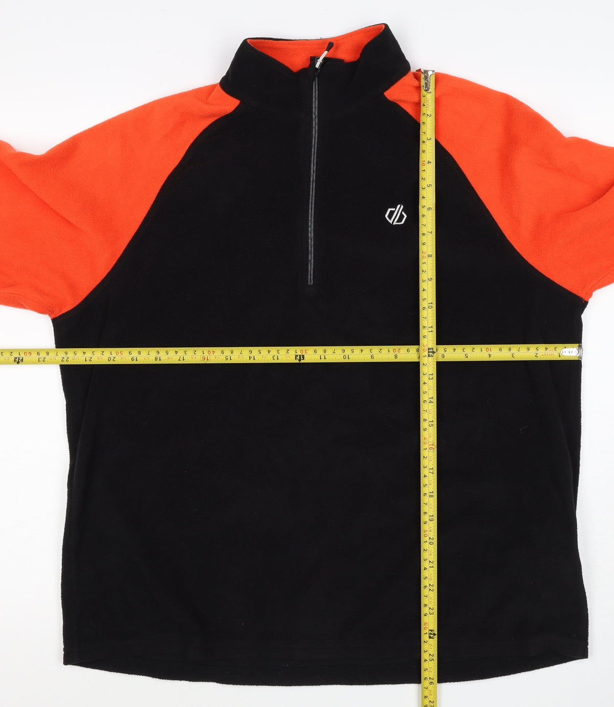 Dare 2b Women’s Black Orange UK 20 XL 1/4 Zip Fleece Sweatshirt