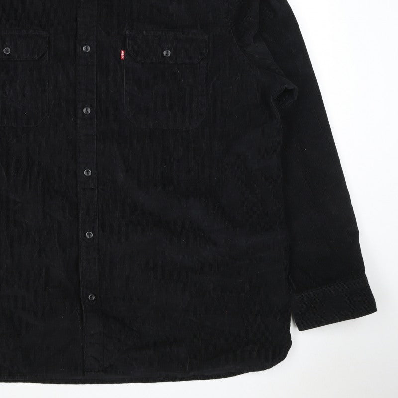 Levi's Men Black XL Jackson Worker Corduroy Button Jacket