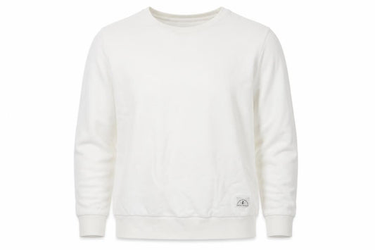 Jack Wills Women’s Ivory M Pullover Crew Neck Logo Sweatshirt