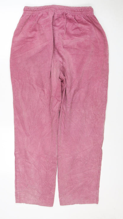 Casual Club Women’s Pink Size 18 Corduroy Drawstring Trousers