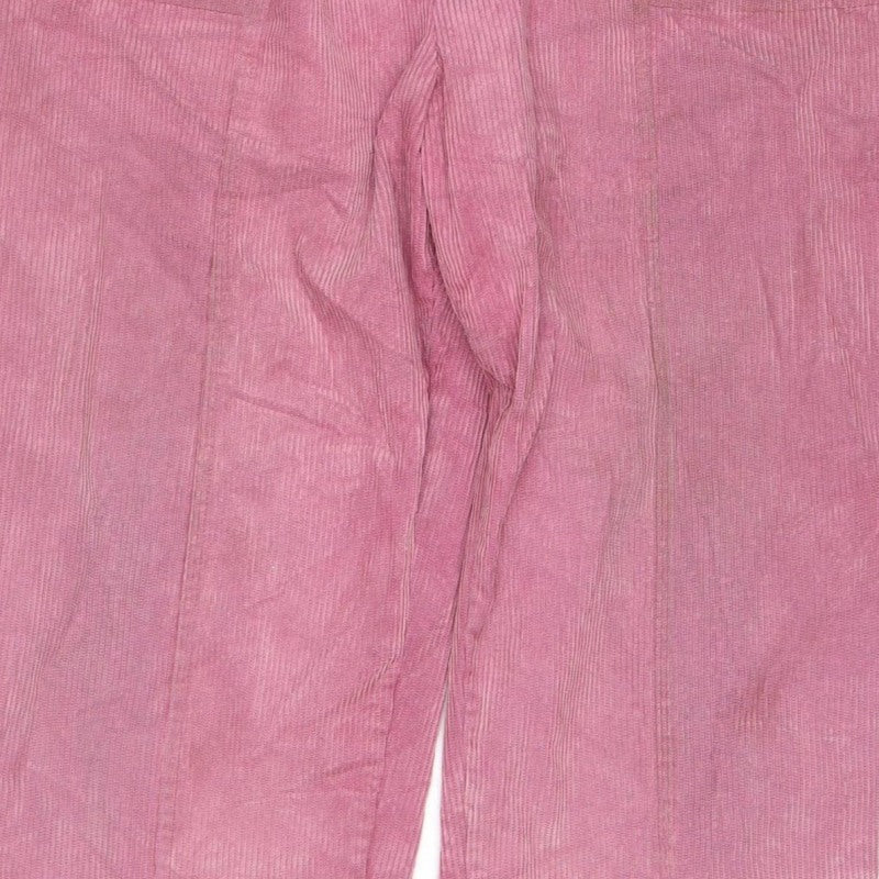 Casual Club Women’s Pink Size 18 Corduroy Drawstring Trousers