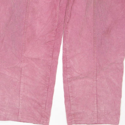 Casual Club Women’s Pink Size 18 Corduroy Drawstring Trousers