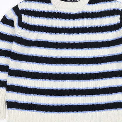 Marks and Spencer Women’s Multicoloured S Striped Chunky Knit Jumper