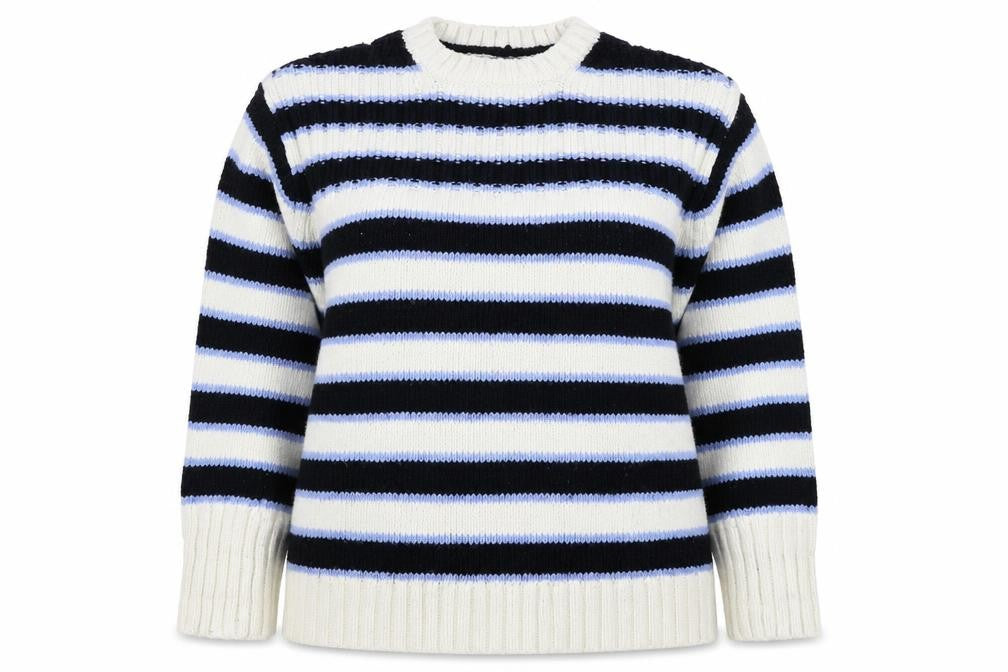 Marks and Spencer Women’s Multicoloured S Striped Chunky Knit Jumper