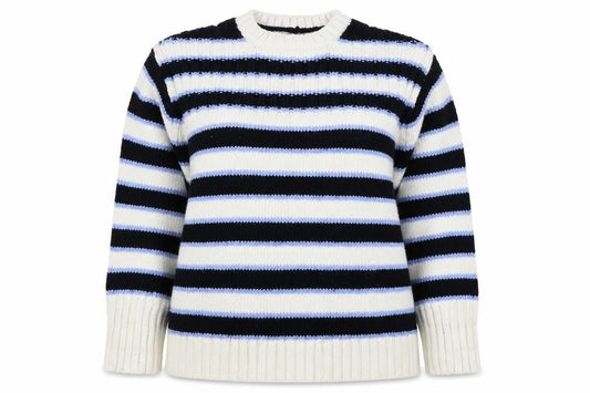 Marks and Spencer Women’s Multicoloured S Striped Chunky Knit Jumper